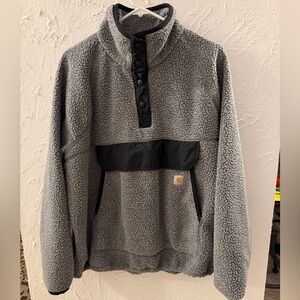 Carhartt Black and Gray Relaxed Fit Jacket